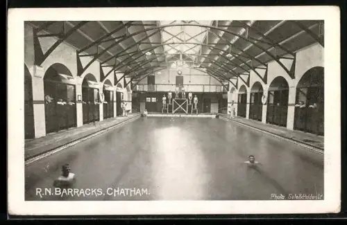 AK Chatham, Royal Naval Barracks, Swimming Pool