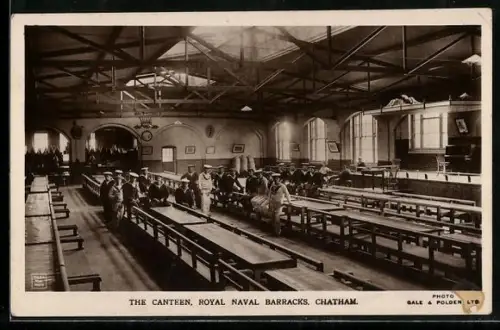 AK Chatham, Royal Naval Barracks, The Canteen