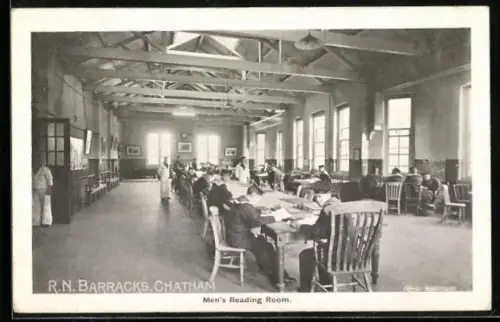 AK Chatham, Royal Naval Barracks, Men`s Reading Room
