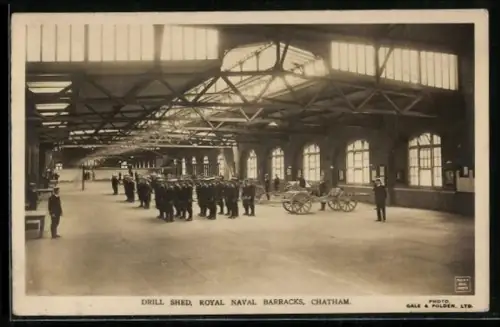 AK Chatham, Royal Naval Barracks, Drill Shed