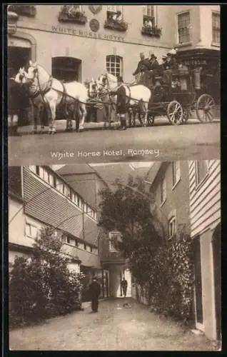 AK Romsey, White Horse Hotel