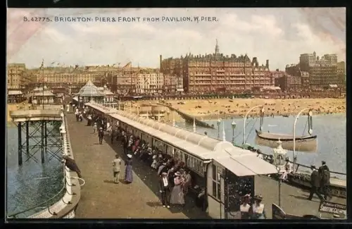 AK Brighton, Pier & Front from Pavilion
