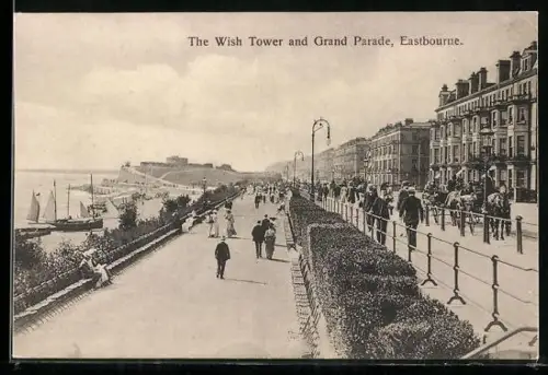 AK Eastbourne, The Wish Tower and Grand Parade
