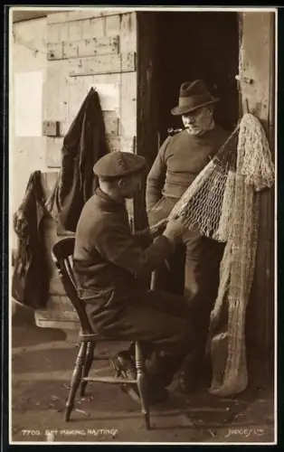 AK Net Making, Herstellung von Fischernetzen