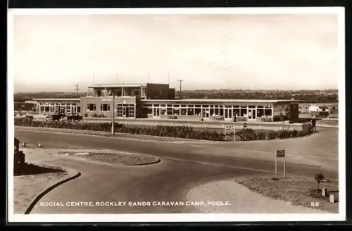 AK Poole, Rockley Sands Caravan Camp, Social Centre
