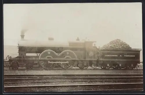 AK Britische Lokomotive Nr. 1419 der Lancashire & Yorkshire Railway, englische Eisenbahn