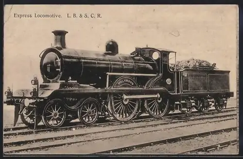 AK Express Locomotive Holyrood of the L. B. & S. C. R., englische Eisenbahn