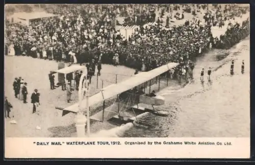 AK Daily Mail Waterplane Tour 1912, Grahame White Aviation Co. Ltd., Wasserflugzeug