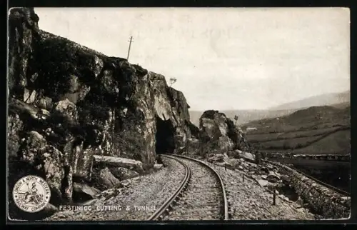 AK Ffestiniog, Cutting & Tunnel