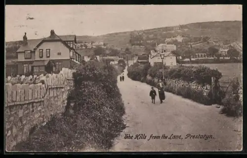 AK Prestatyn, The Hills from the Lane