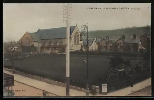 AK Colwyn Bay, Saint-Pauls Church & Vicarage