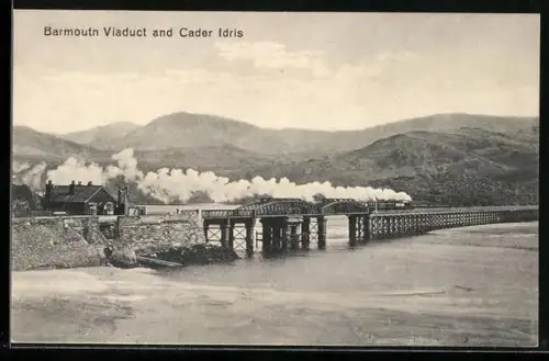 AK Barmouth, Viaduct and Cader Idris