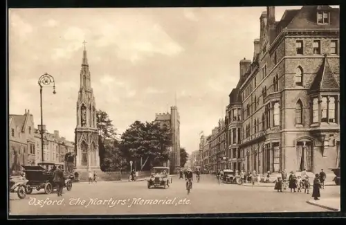 AK Oxford, The Martyr`s Memorial