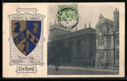 AK Oxford, Trinity College, Coat of Arms