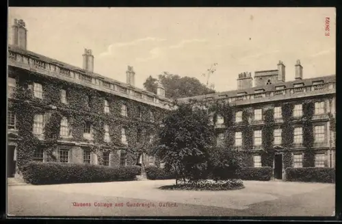 AK Oxford, Queens College and Quadrangle