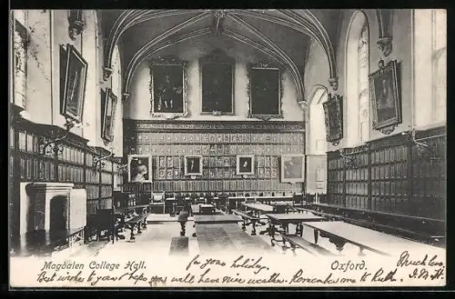 AK Oxford, Magdalen College Hall