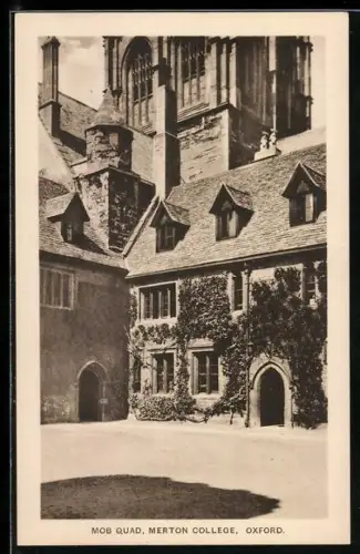 AK Oxford, Mob Quad, Merton College