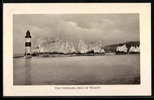 AK The Needles, Panorama mit Leuchtturm