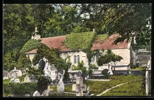 AK Bonchurch /I. o. W., Old Church