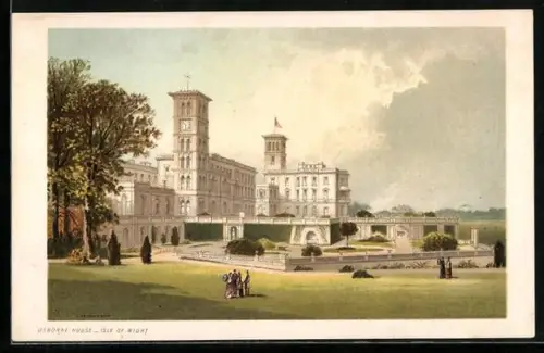 Künstler-AK Osborne, Osborne House