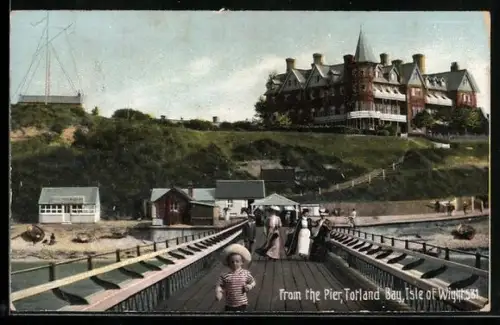 AK Totland Bay, View from the Pier