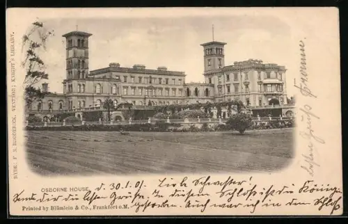 AK East Cowes, Osborne House