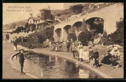 AK Ventnor, The Children`s Pond