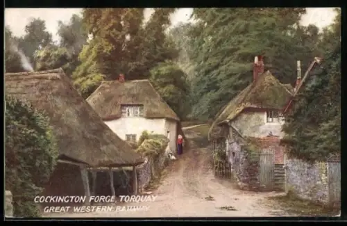 AK Cockington /Torquay, Cockington Forge