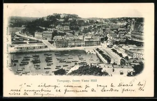 AK Torquay, View from Vane Hill
