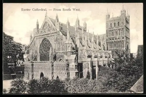 AK Exeter, Cathedral from South West