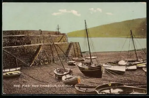 AK Clovelly, The Pier and Harbour
