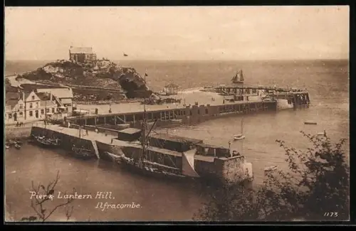 AK Ilfracombe, Pier & Lantern Hill