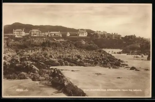 AK Woolacombe, Woolacombe and Barricane from the Sands