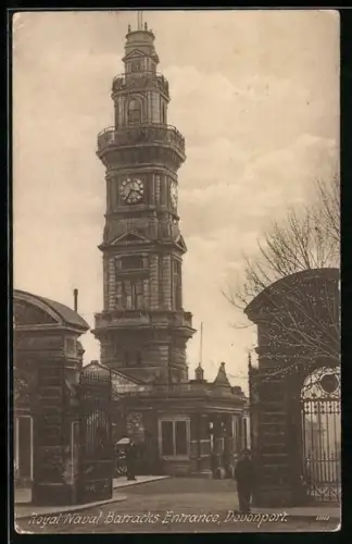 AK Devonport, Royal Naval Barracks, Entrance