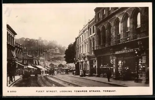 AK Torquay, Fleet street looking towards strand