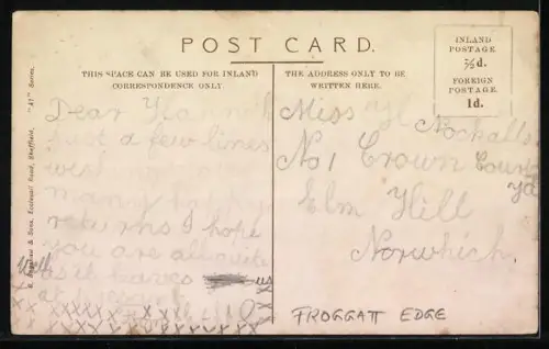 AK Froggatt Edge, Chequers Inn