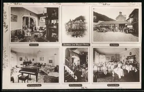 AK Lynmouth, Lyn Valley Hotel, The Coffee Room, The Garage