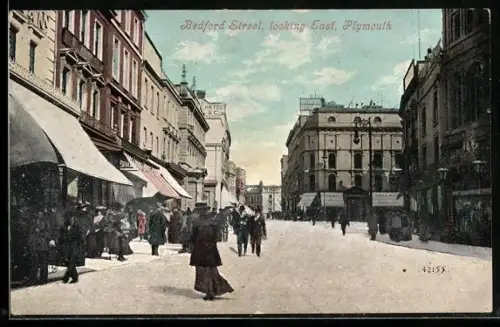 AK Plymouth, Bedford Street, looking East