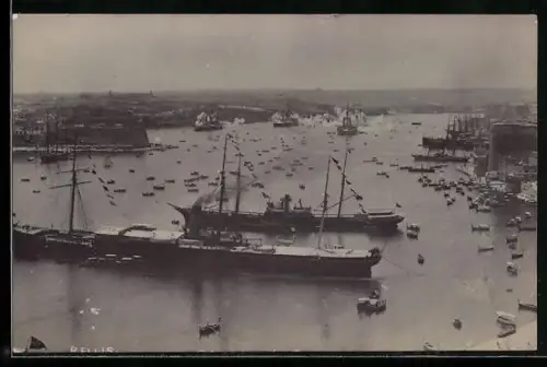 AK Malta, Panorama with ships