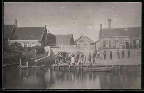 Foto-AK Heerjansdam, Panorama