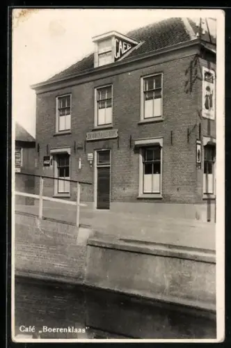 AK Brandwijk, Café Boerenklaas