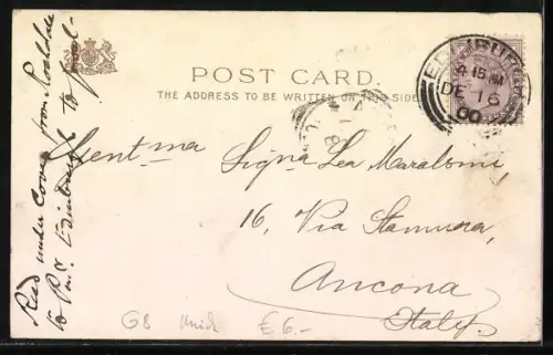 Lithographie Edinburgh, Nether Bow Port