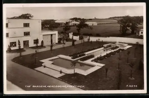 AK Prestwick, The Gardens, Aerodrome