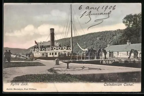 AK Caledonian Canal, Kyltra Lock