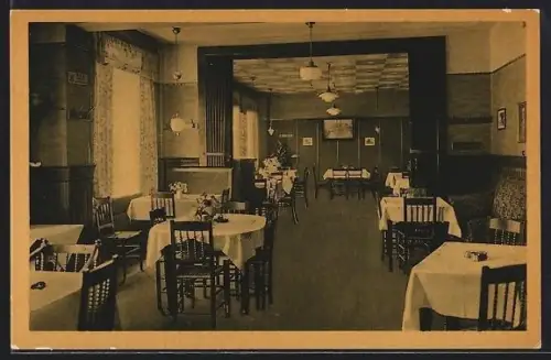 AK Schneverdingen /Lüneburger Heide, Innenräume von Stradtmann`s Hotel