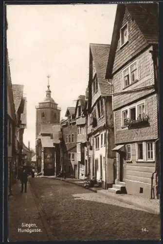 AK Siegen, Partie in der Hundgasse