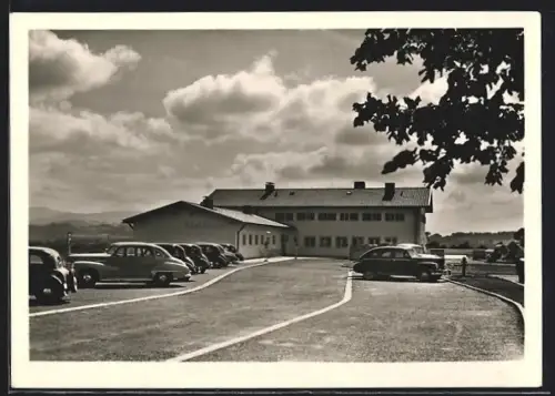 AK Autobahn-Rasthaus und Hotel Irschenberg an der Bundesautobahn München-Salzburg
