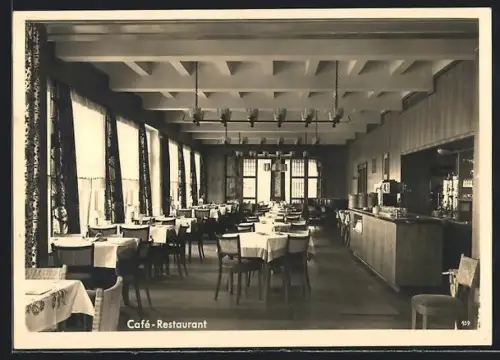 AK Siegen, Restaurant Johanneshöhe, Inh. Joh. Guntermann, Innenräume