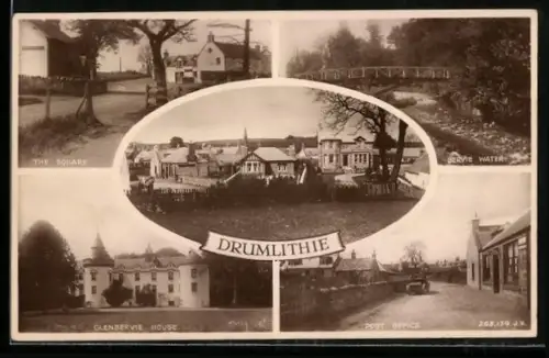 AK Drumlithie, The Square, Bervie Water, Glenbervie house