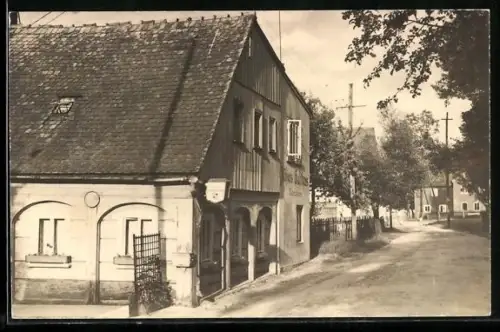 AK Waltersdorf-Herrenwalde /Zittauer Gebirge, Gasthof Grenzstübel